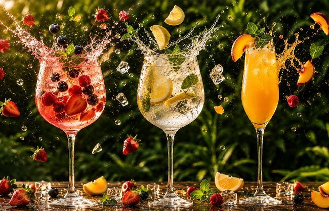 Wine Summer Cocktails